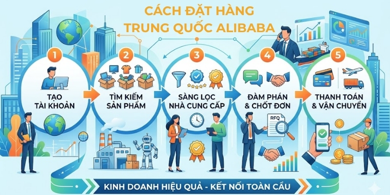 Đặt hàng Trung Quốc Alibaba
