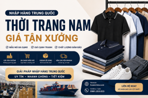 Nhập hàng trung quốc thời trang nam giá tận xưởng