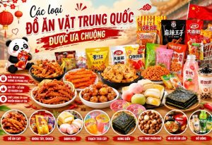 Nhập đồ ăn vặt Trung Quốc