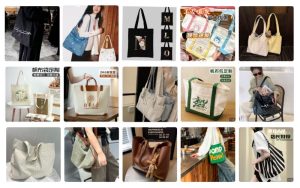 Nhập túi tote Trung Quốc