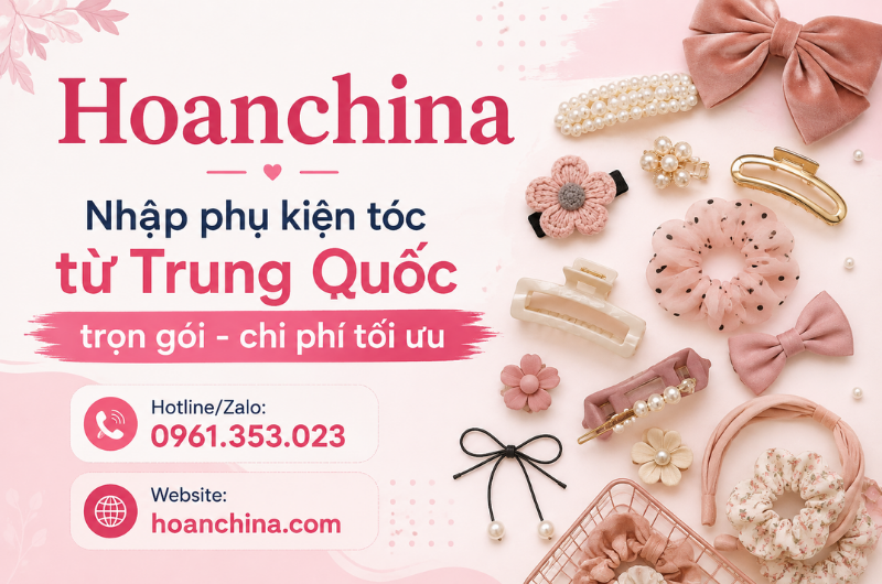 Nhập phụ kiện tóc Trung Quốc