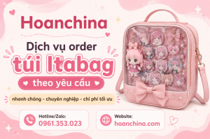 order túi itabag trên taobao